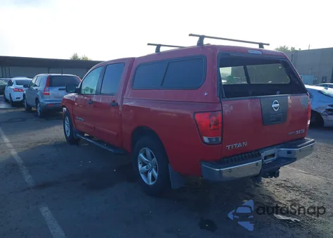 2008 Nissan Titan Se z USA, uszkodzony, nr VIN 1N6BA07D18N334239